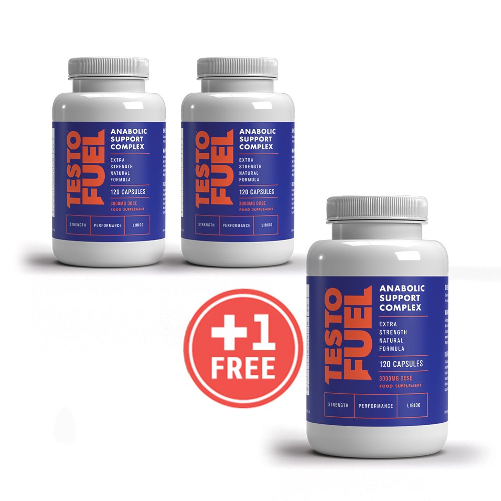 2 months of TestoFuel + 1 FREE