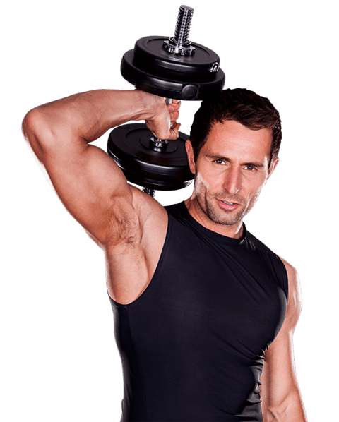 Man with weights