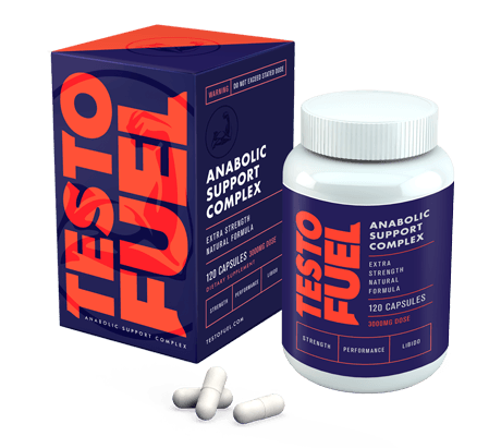 TestoFuel bottle and box