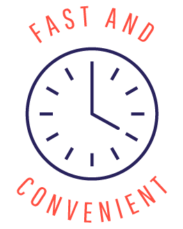 Fast and convienient